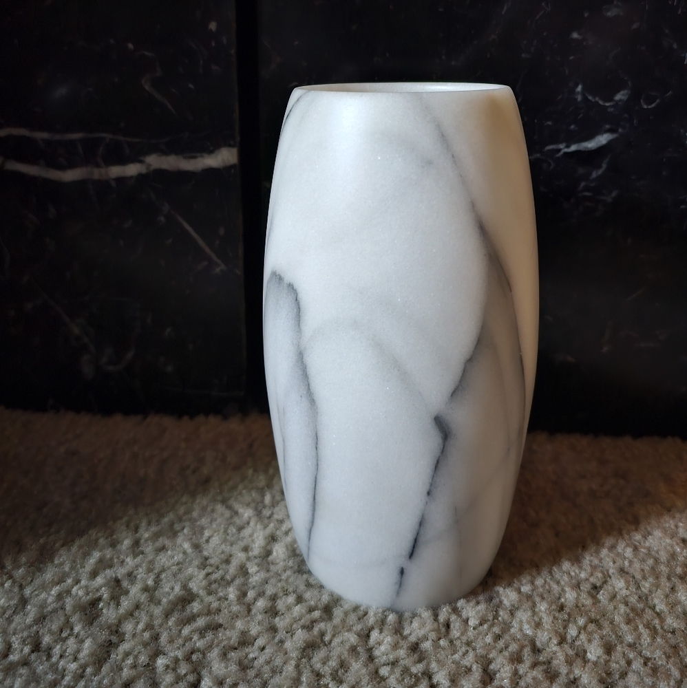 White Marble Vase